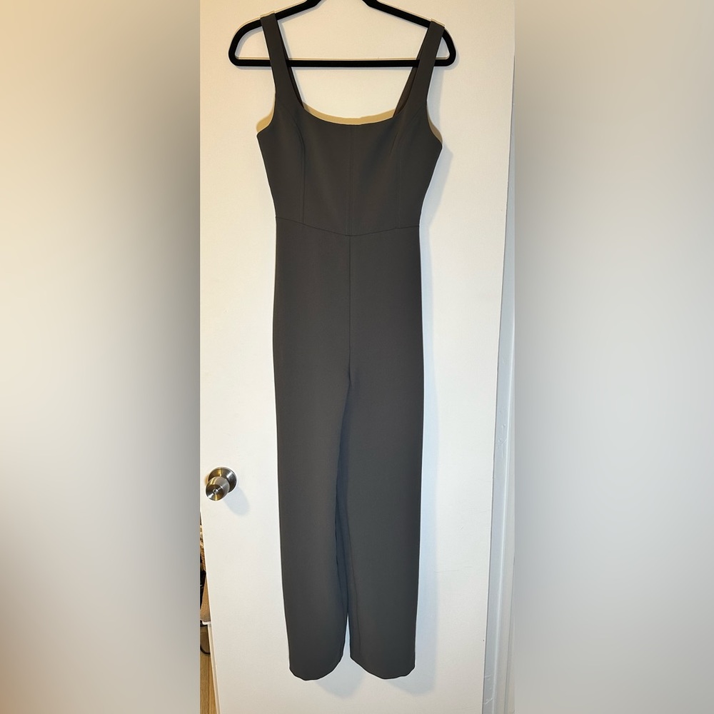 Wilfred Aritzia Enamour Jumpsuit - Coal Grey